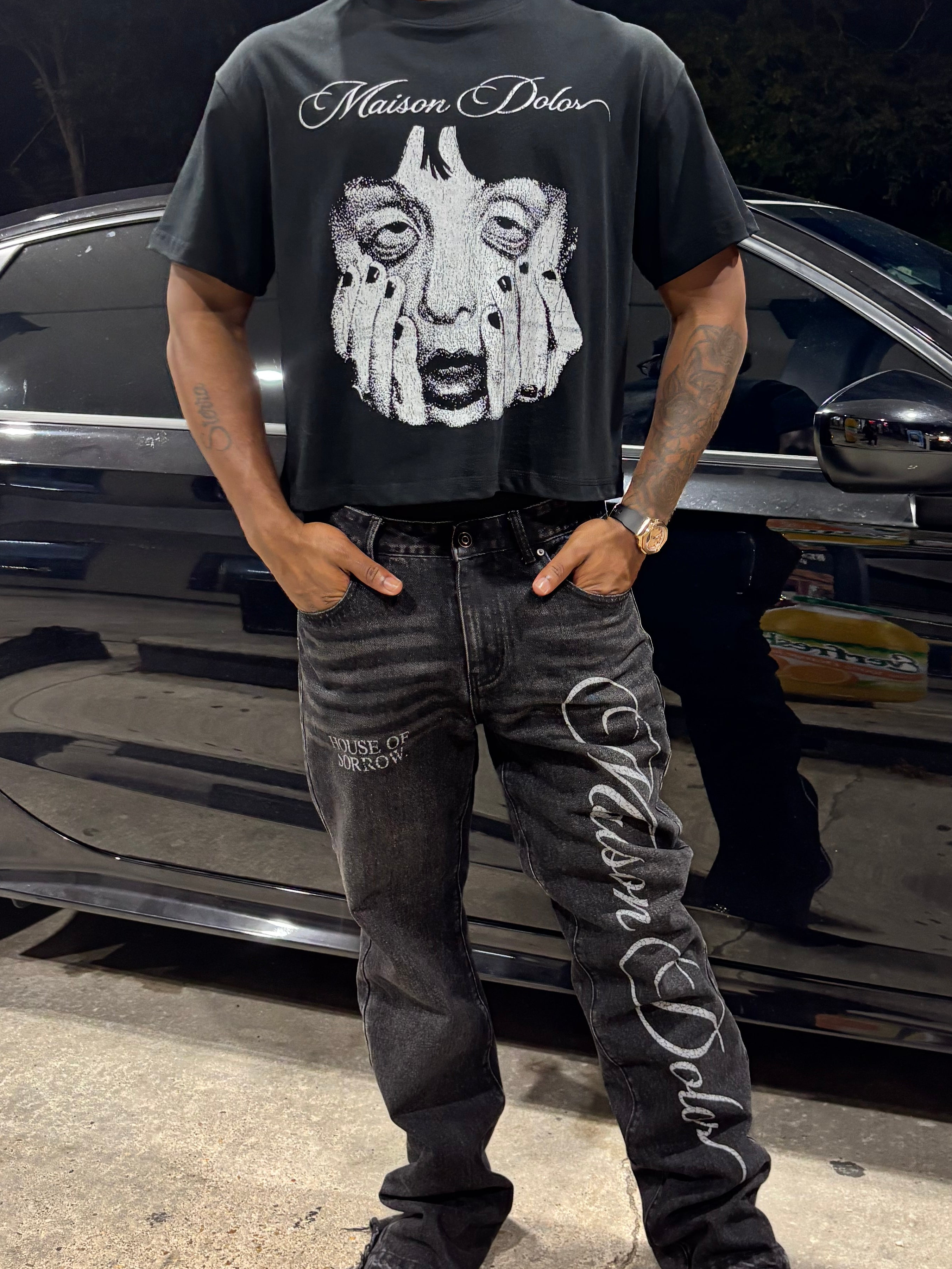 House of Sorrow Drop Shoulder T-shirt